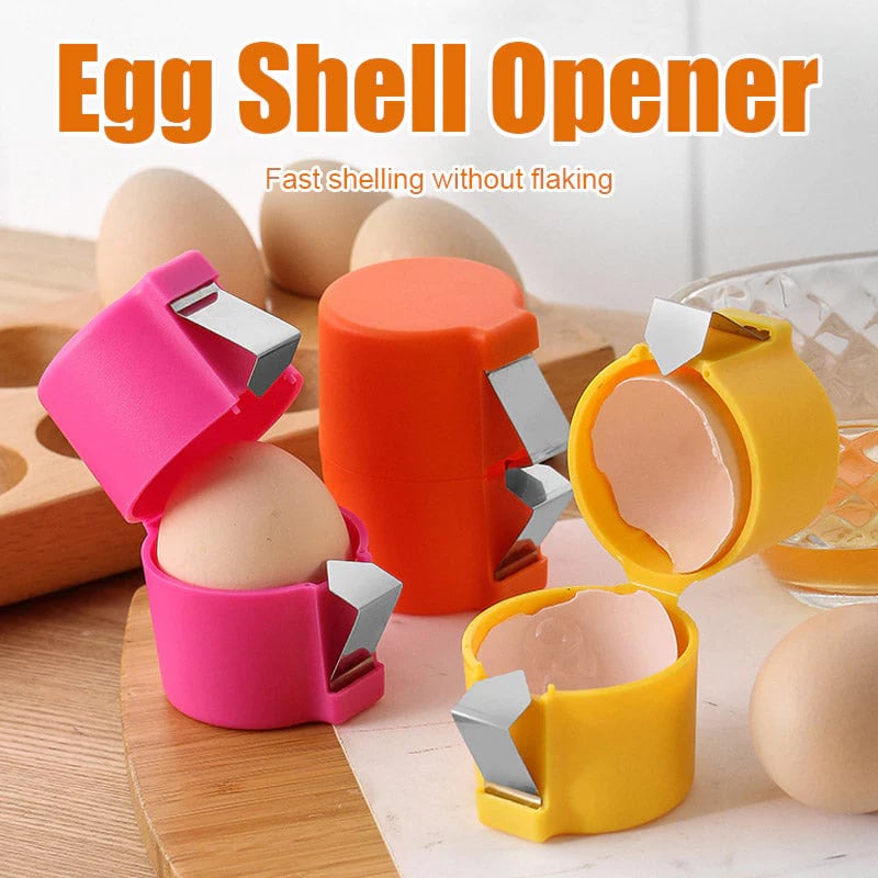 Efficient Egg Cracking Tool - Handy Egg Separator