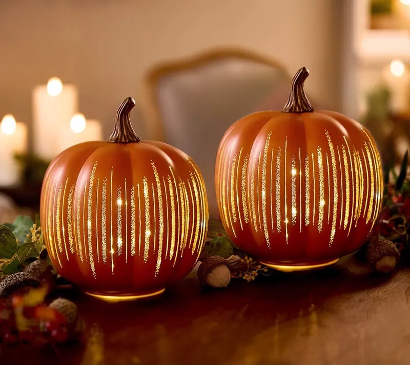 🔥2025 HOT SALE - 🎃✨ Illuminated Starry Night Pumpkins✨