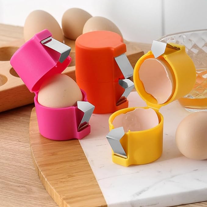 Efficient Egg Cracking Tool - Handy Egg Separator