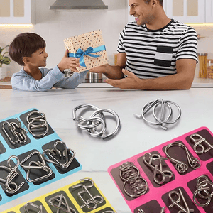 🔥Last Day Promotion - Creative Metal Puzzle Ring 50% Off