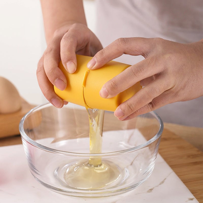 Efficient Egg Cracking Tool - Handy Egg Separator
