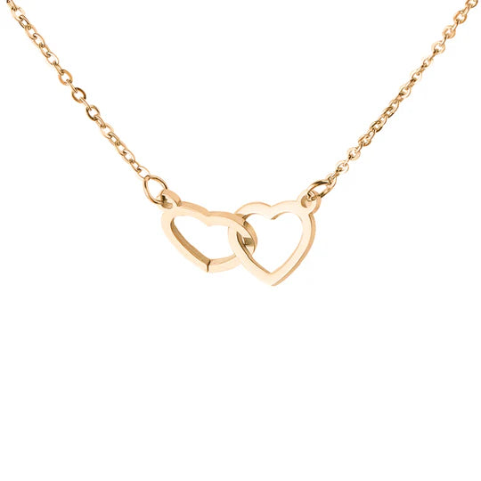 Heart Necklace - With Real Rose Bear Giftbox