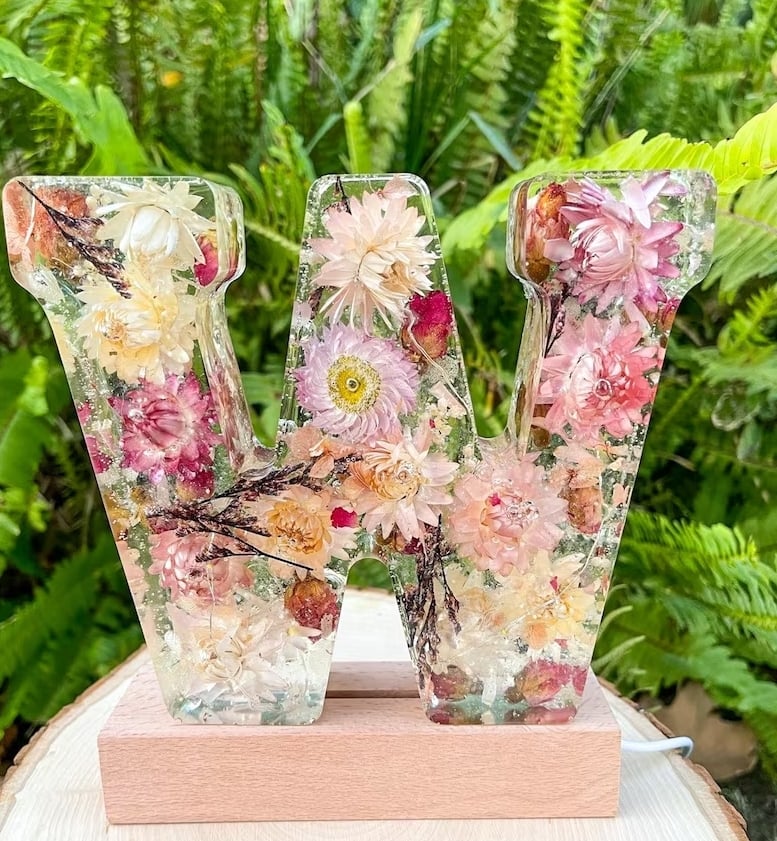 🎁Last Day 49% OFF - Handmade Floral Night Light