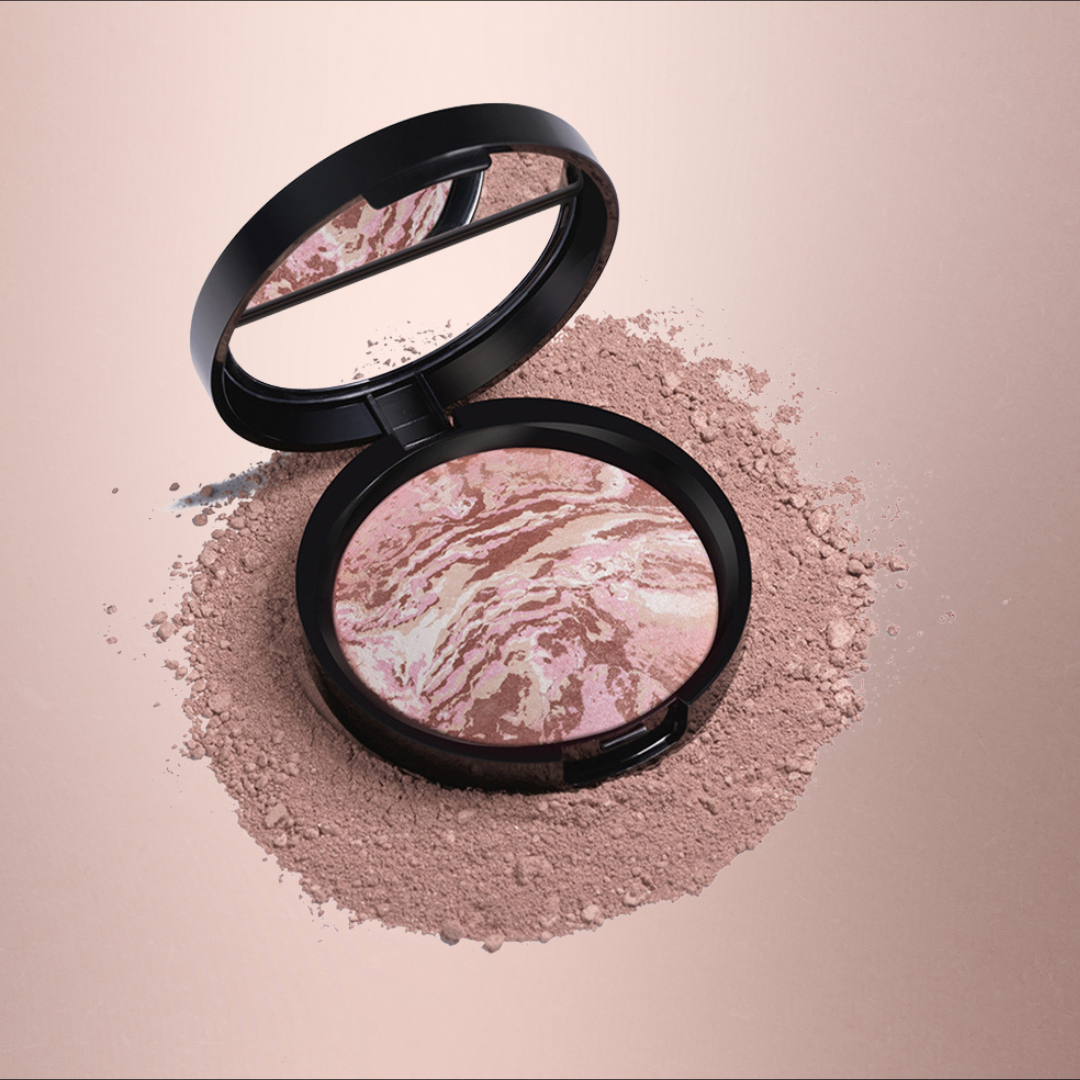 Color Correcting Powder Foundation/Contour