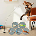 Interactive Bird Simulation Cat Toy Set