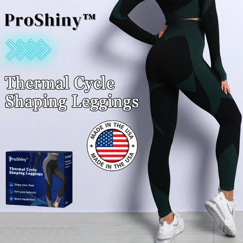Proshiny™ Thermal Cycle Shaping Leggings - Made in the USA