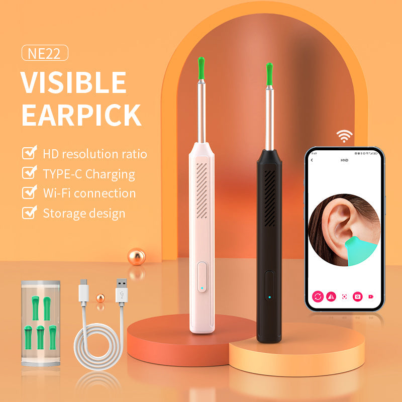 Ear Wax Removal Kit Ear Camera 1920P(Wireless Visible Earpick)