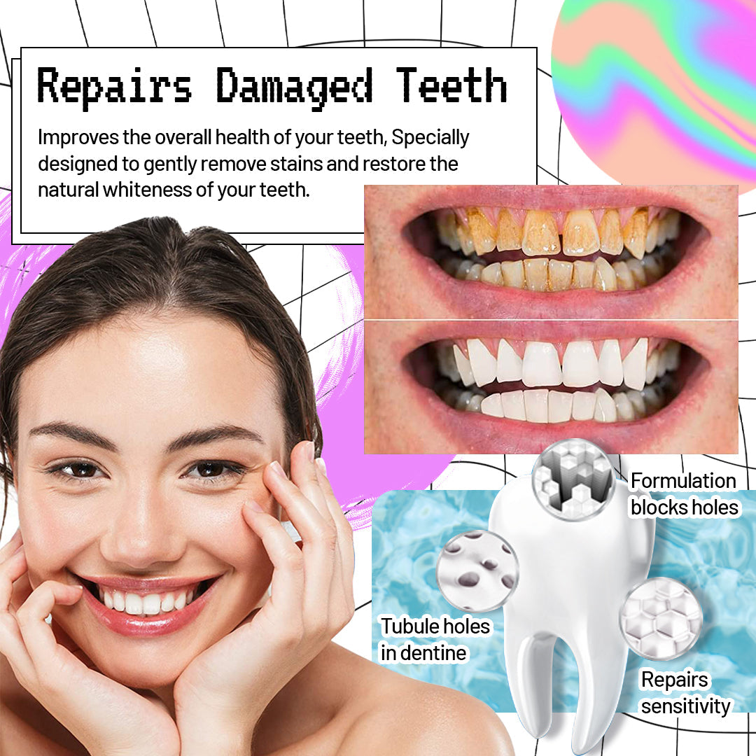 AngelSmile Whitening Purple Serum Toothpaste