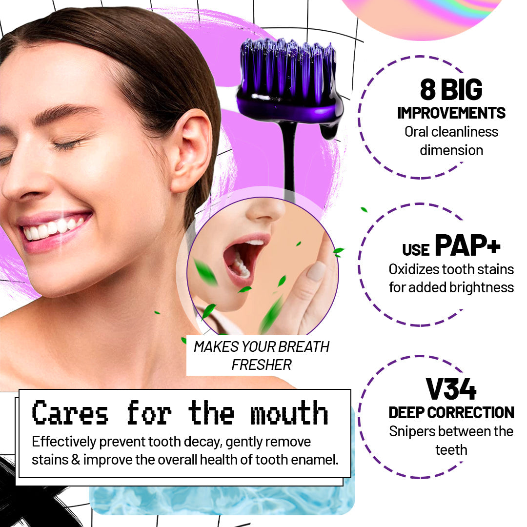 AngelSmile Whitening Purple Serum Toothpaste