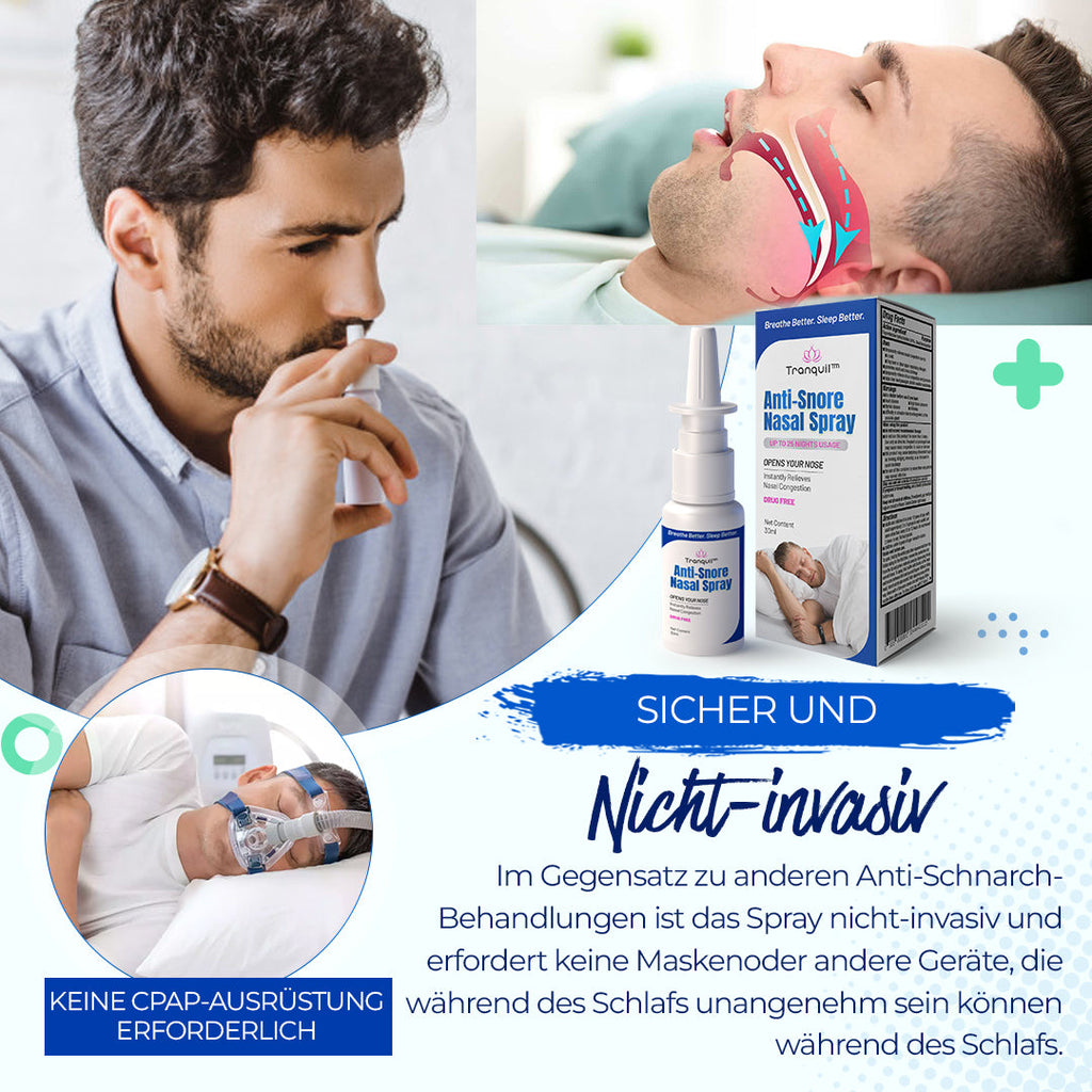 Tranquil™ Anti-Schnarch-Nasenspray