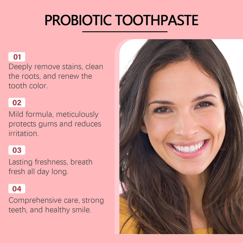 🏆 Flash Sale! Super Probiotic Toothpaste – Stronger Enamel, Brighter Smile!