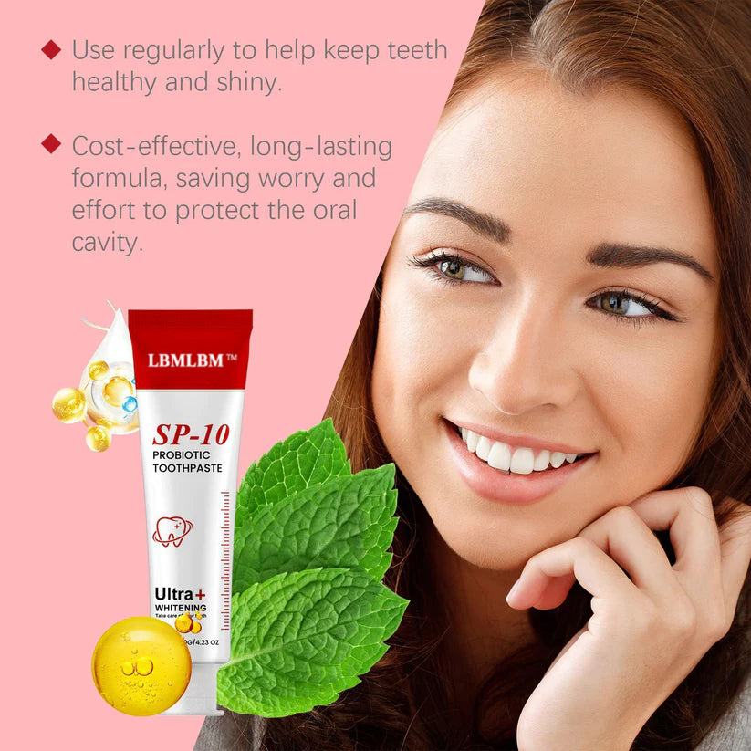 🏆 Flash Sale! Super Probiotic Toothpaste – Stronger Enamel, Brighter Smile!