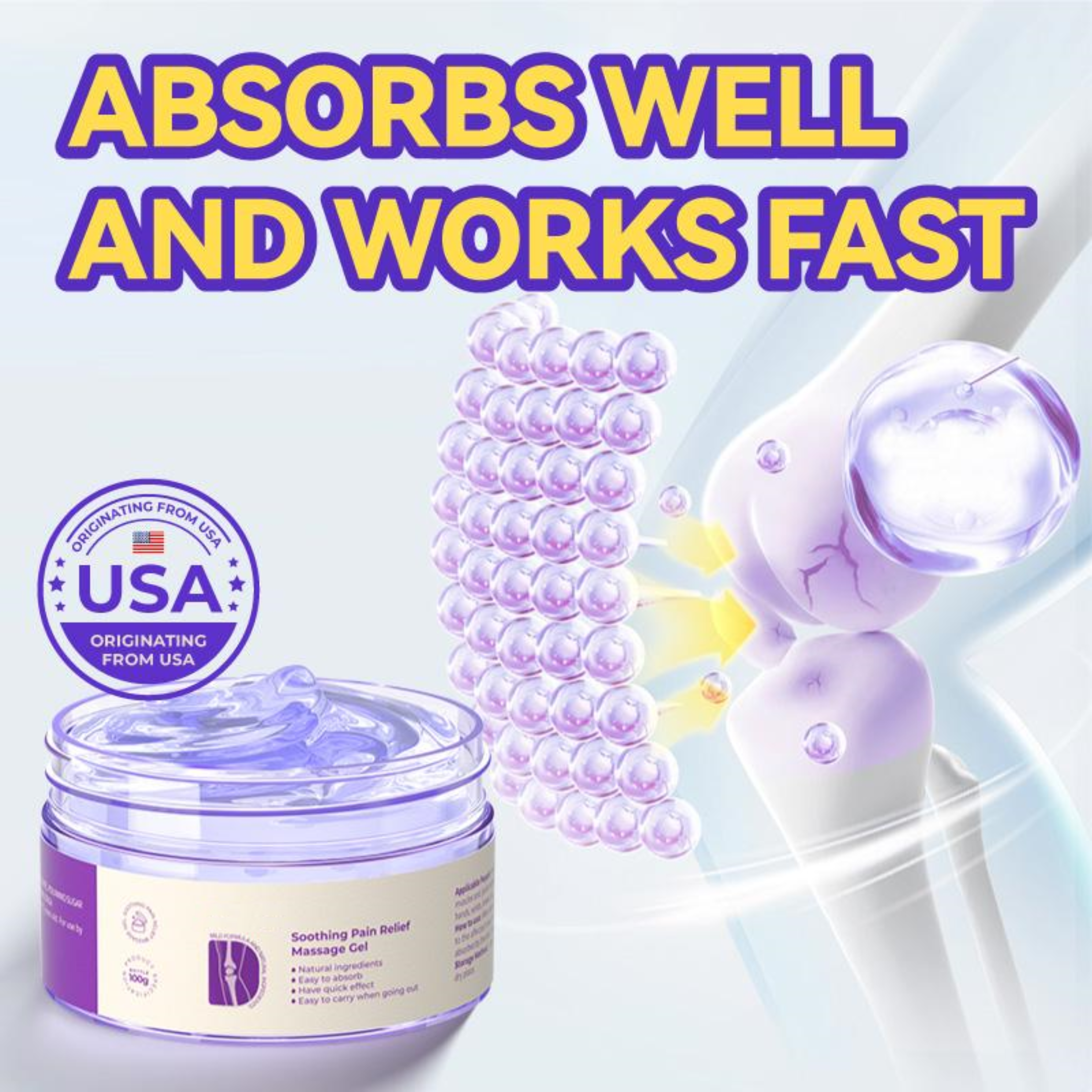 ✅ Official store: LBMLBM™ Turmeric & Emu Oil Arthritis Soothing Pain Relief Massage Gel (👨‍⚕️AAD Recommended)