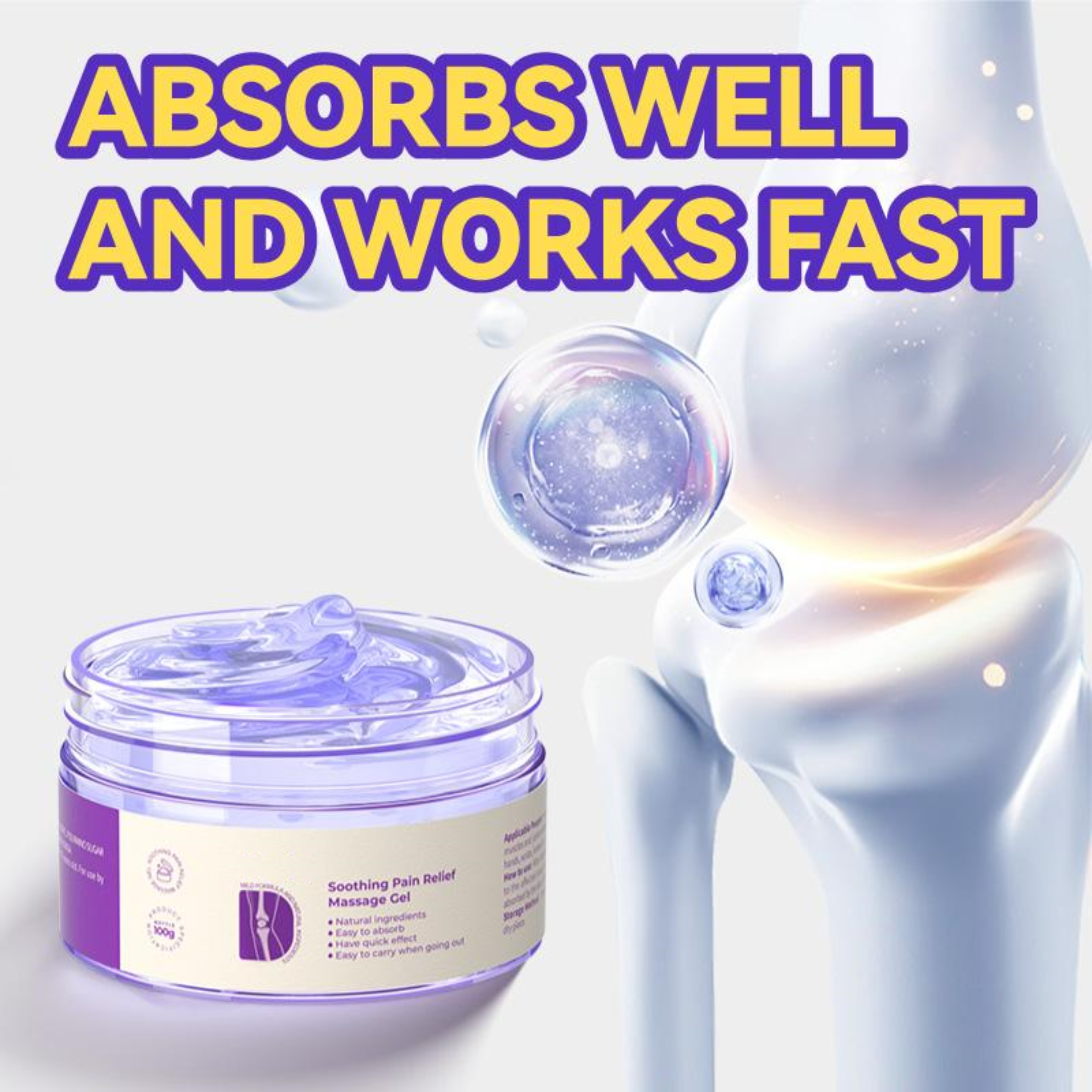 ✅ Official store: LBMLBM™ Turmeric & Emu Oil Arthritis Soothing Pain Relief Massage Gel (👨‍⚕️AAD Recommended)