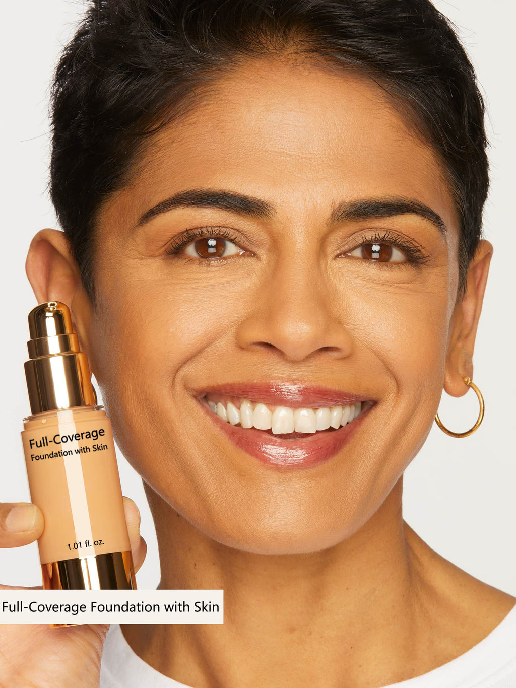 Full-Coverage Foundation~Photo-ready foundation look in seconds