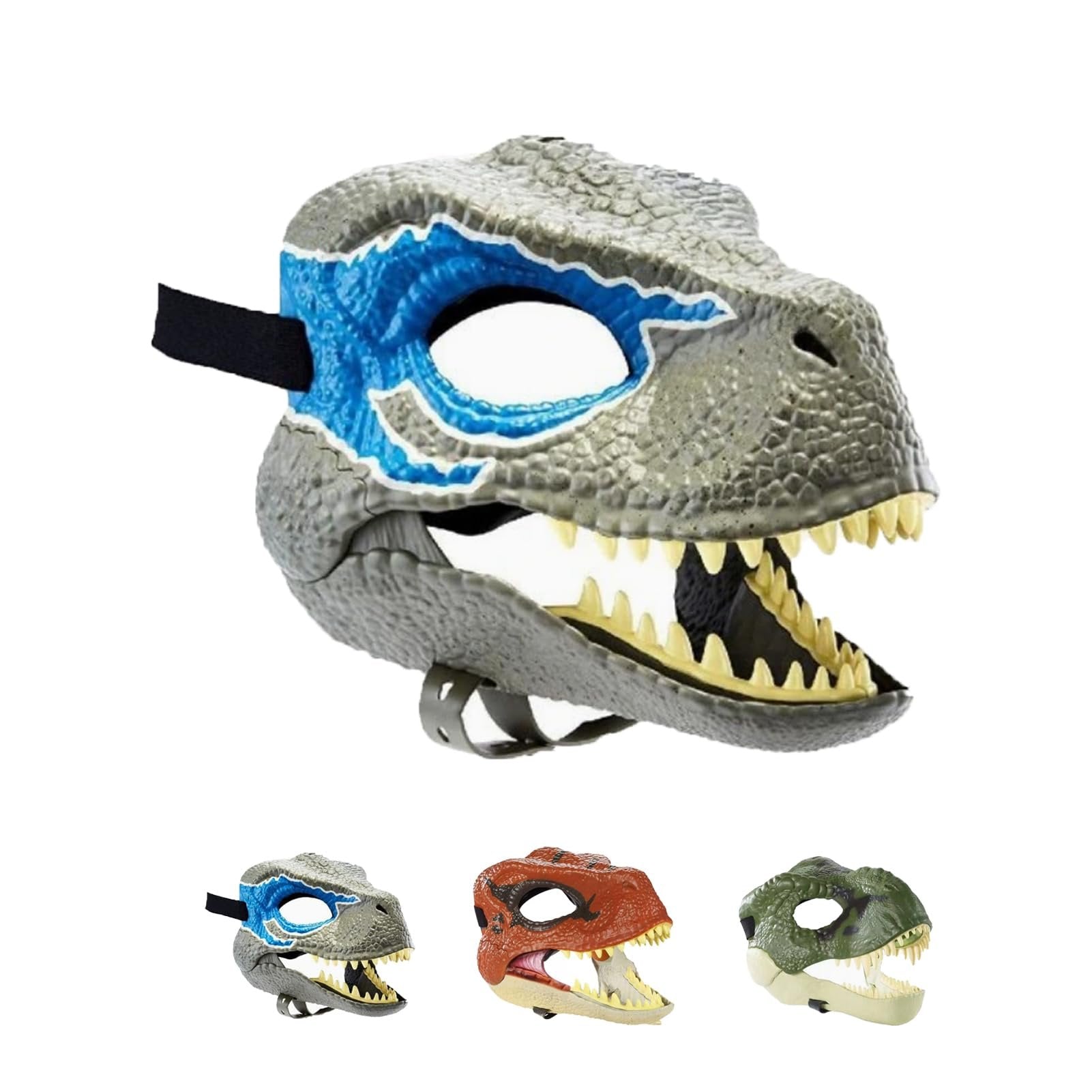 🔥Best Dinosaur Role-Play Mask of 2025 | Movable Jaw, Perfect for Pets & Kids – Halloween Must-Have!