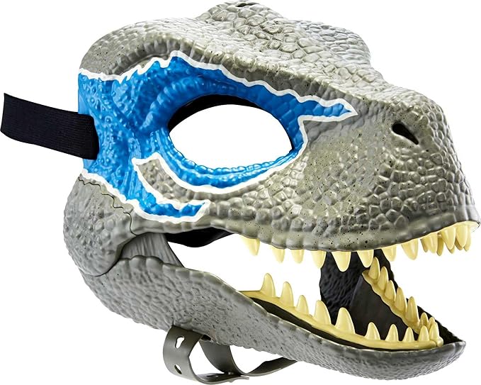 🔥Best Dinosaur Role-Play Mask of 2025 | Movable Jaw, Perfect for Pets & Kids – Halloween Must-Have!