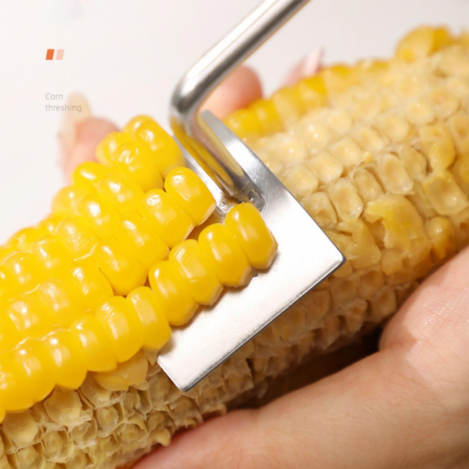 Bolishes Long Handle Stainless Steel Corn Stripping Tool