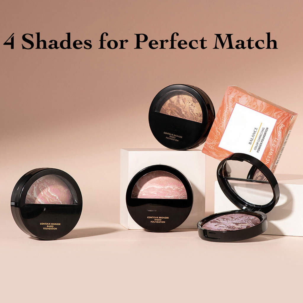 Color Correcting Powder Foundation/Contour