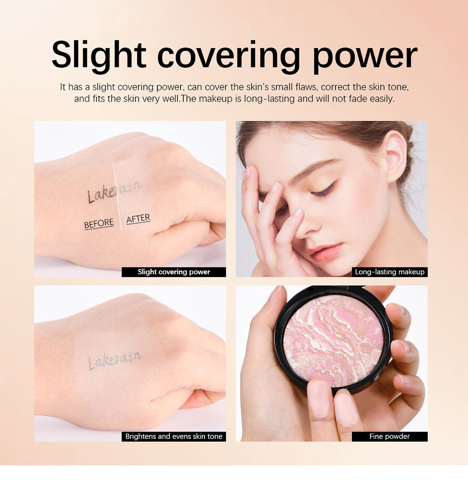 Color Correcting Powder Foundation/Contour