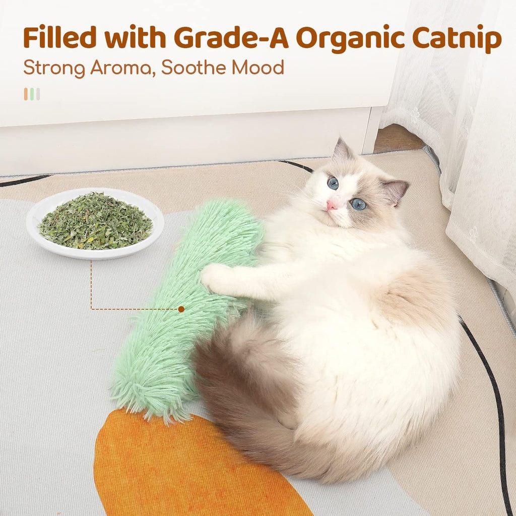 🔥Top Cat Toys 2025 - 🐾Crinkle Sound Catnip Toy
