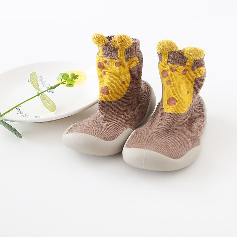 Plush Safe Non-Slip Shoes — Ideal for Infants, Unisex