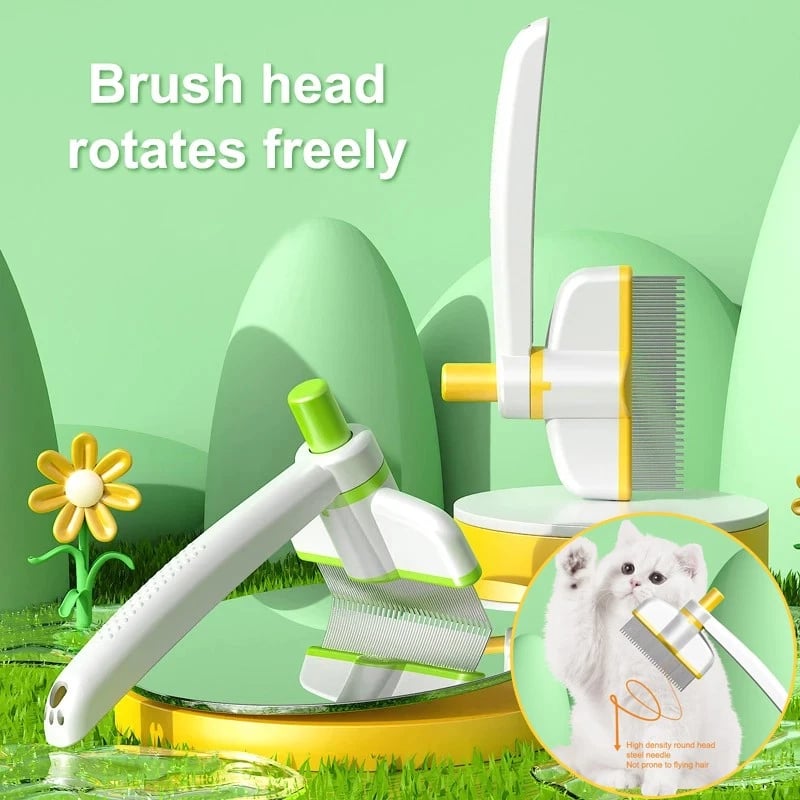 🐾 Effortless Grooming - 49% OFF - ✨ Ultimate Pet Comb - For a Shiny, Healthy Coat & Cleaner Home! 🐶
