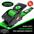 🎁The Perfect Father’s Day Gift – Retractable Ratchet Strap (2025 Special Deal💙)