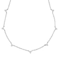 Sterling silver (s925) / Zircon gemstones - Necklace
