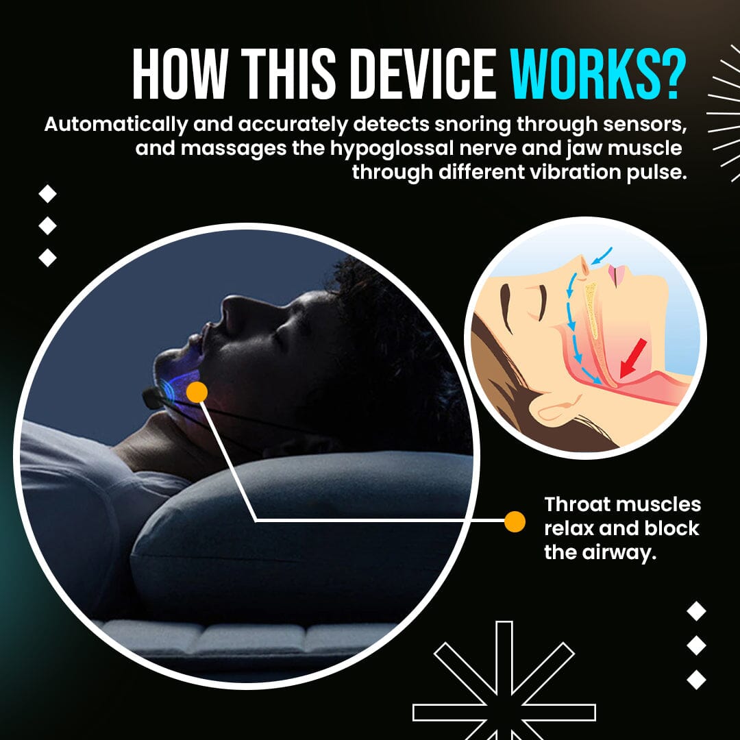 Smart EMS Anti Snoring Device