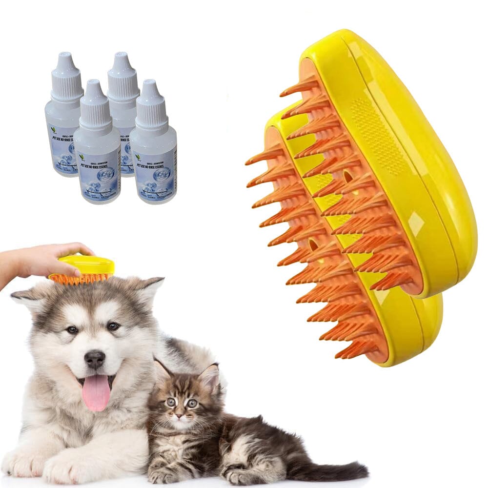 Cozyk™ Patented Exclusive Rechargeable Steam Pet Brush