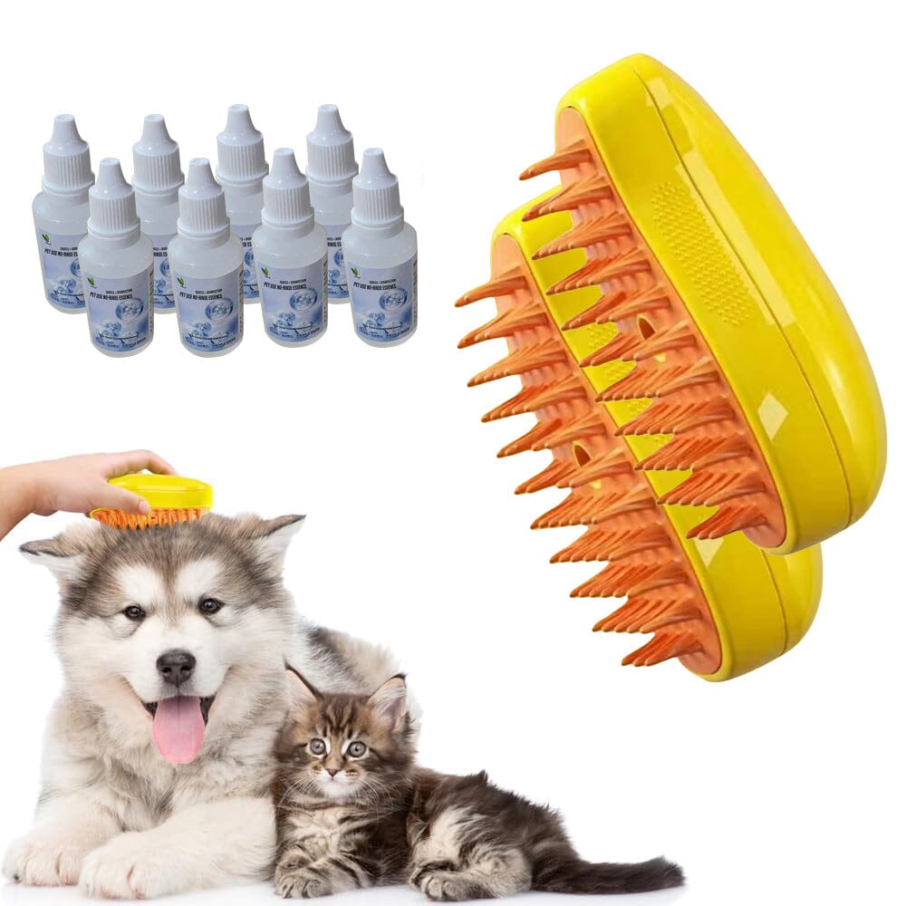 Cozyk™ Patented Exclusive Rechargeable Steam Pet Brush