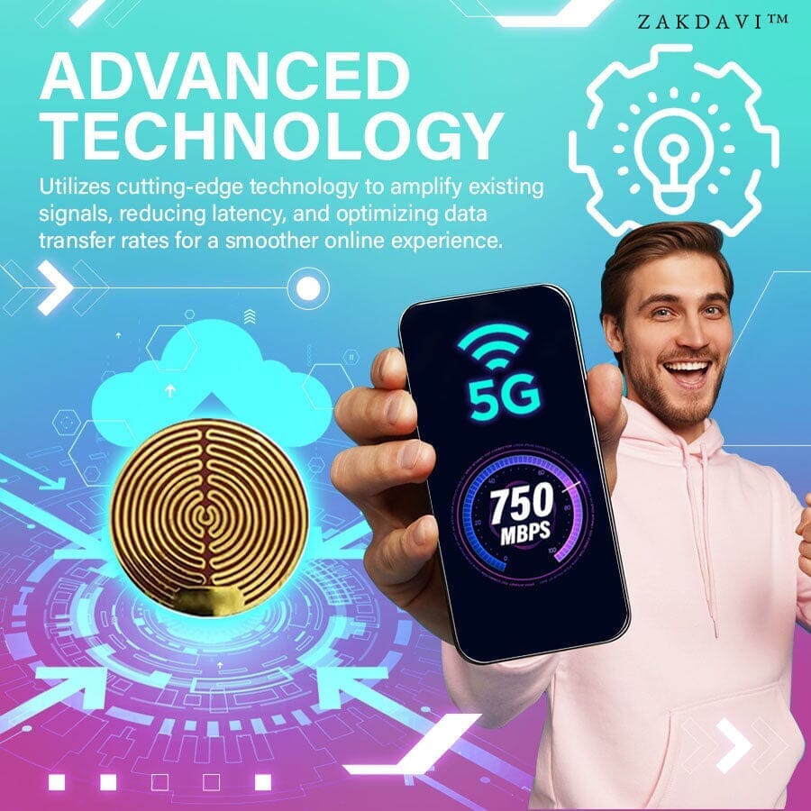 Zakdavi™ SignalMax Sticker - Power of Enhanced Connectivity📶